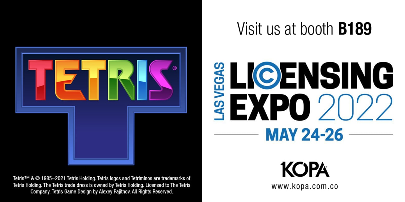 Tetris presente en Las Vegas Licensing Expo