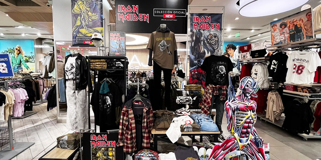 Iron maiden x KOAJ rock fasion for colombia