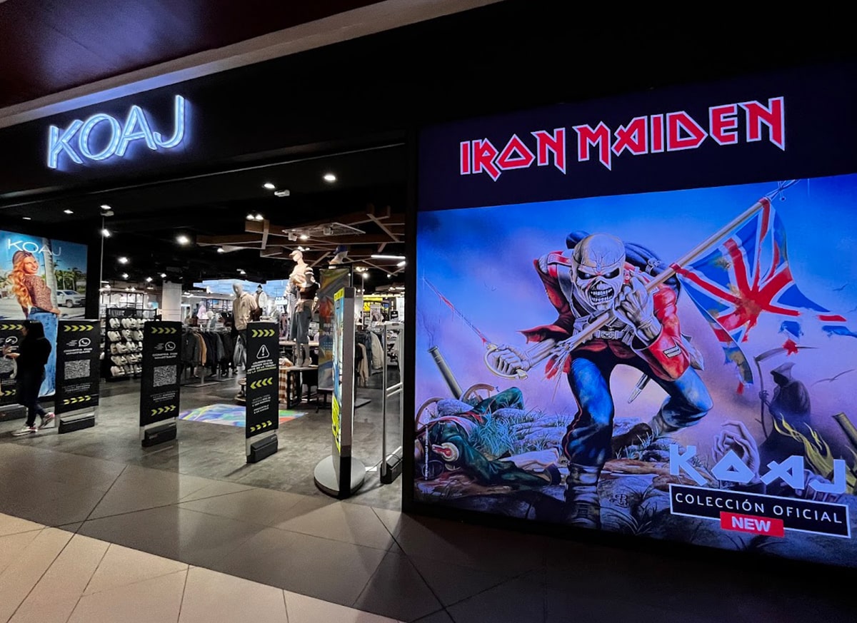 Iron Maiden moda rock koaj international awwards licensinginternational