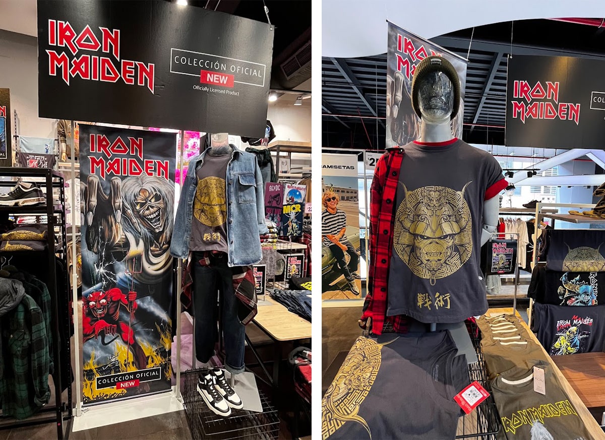 Iron Maiden moda rock koaj concierto en colombia kopa fashion moda