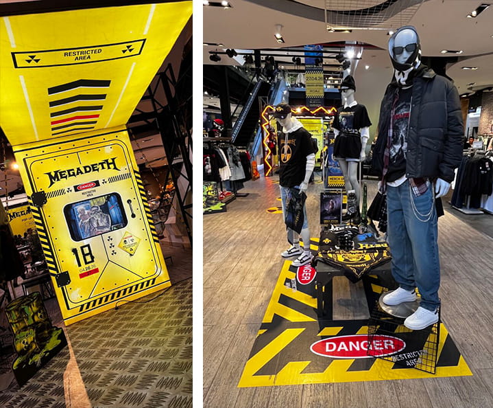 megadeth moda rock koaj colombia pop up store en colombia kopa fashion moda