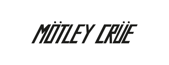Kopa es agente oficial y representante de Motley Crue marca y licencia oficial para productos y merchandising en Mexico, Centro América, Colombia, Ecuador y Perú, nombrado por Global Merchandising Services
