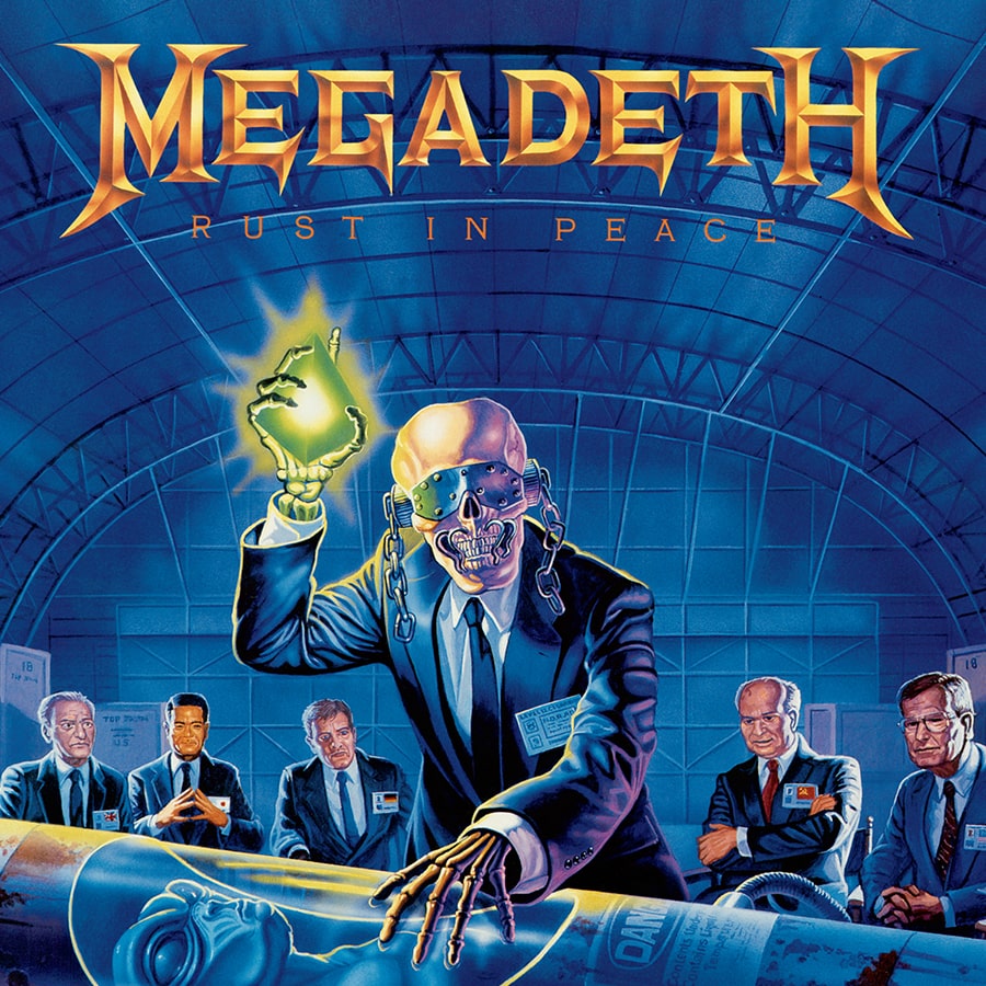 KOPA es representante autorizado de Megadeth band y de marcas y licencias de artistas de rock para mexico, colombia, peru y centro america